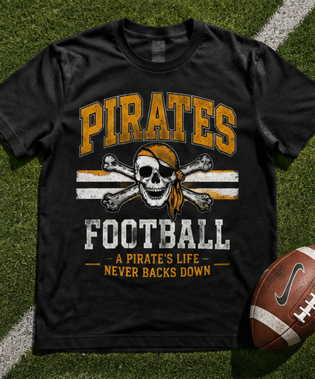Pirates Football Tee
